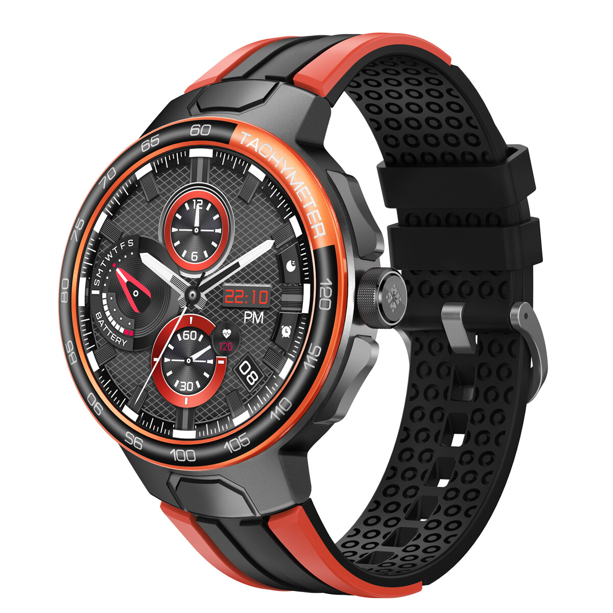 Military Smart Sport Watch for Men (Call Receive/Dial) Tactical Fitness Tracker