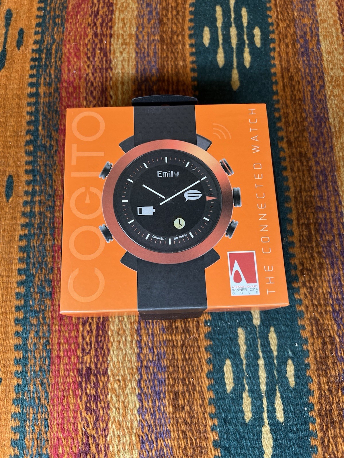 Cogito 2.0 Classic Smart Watch – Orange BRAND NEW