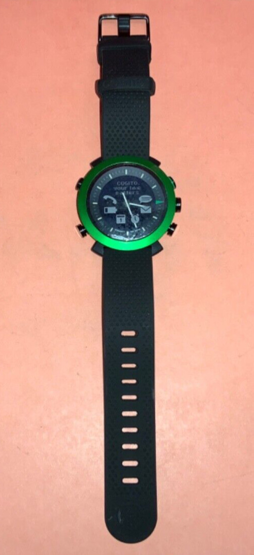 Cogito 2.0 Classic Smart Watch CD002 – Green – TESTED & WORKING – W/ BOX