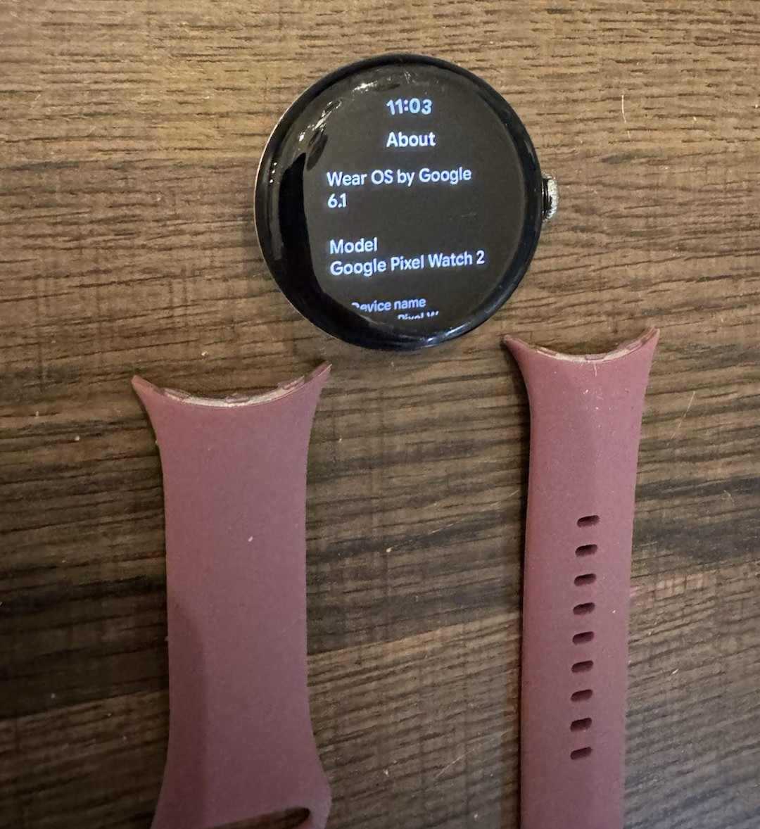 Google Pixel watch 2 41mm WIFI/GPS Silver Good