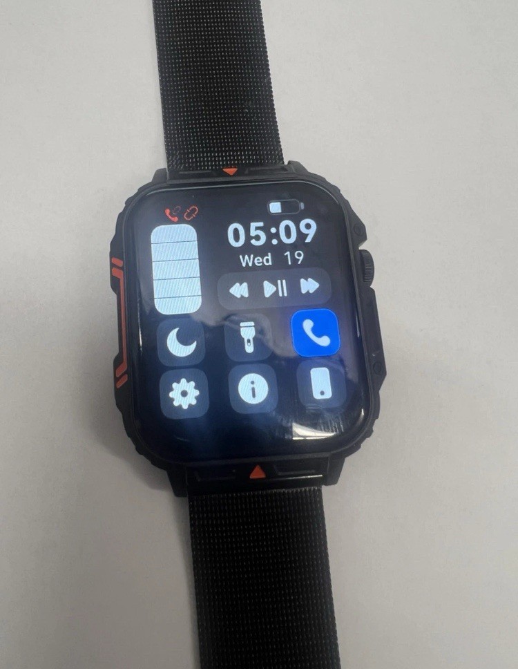 Military GPS Sport Smart Watch Men 1.95in Heart Rate Blood Oxygen Bluetooth Call