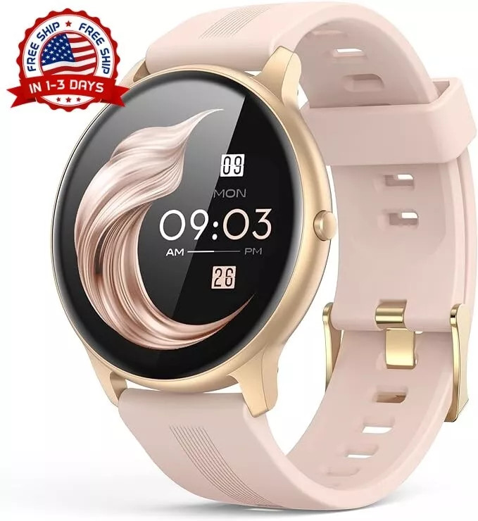 Reloj Inteligente Para iPhone Android De Mujer Smart Watch Pantalla Táct Nuevo