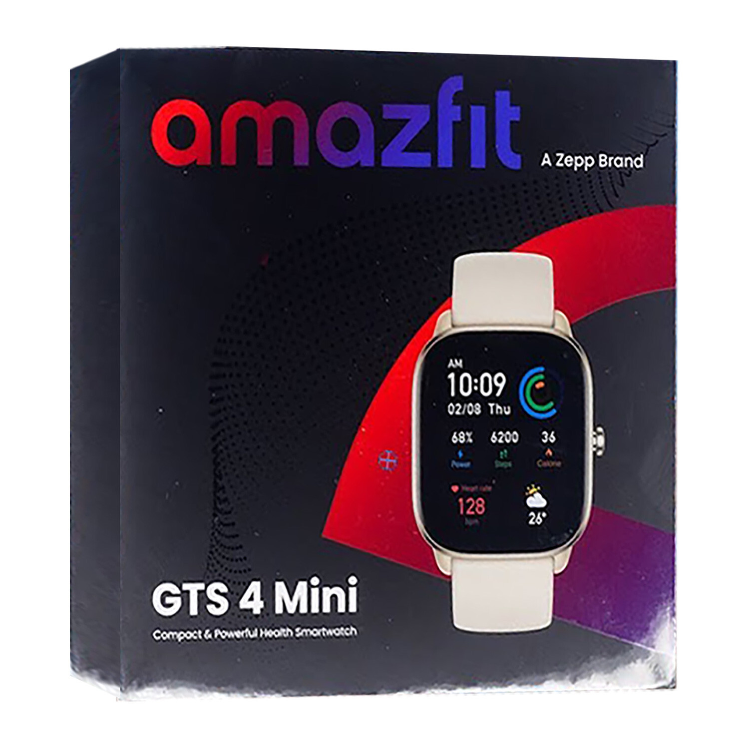 Amazfit GTS 4 Mini Bluetooth Moonlight White Smartwatch NEW