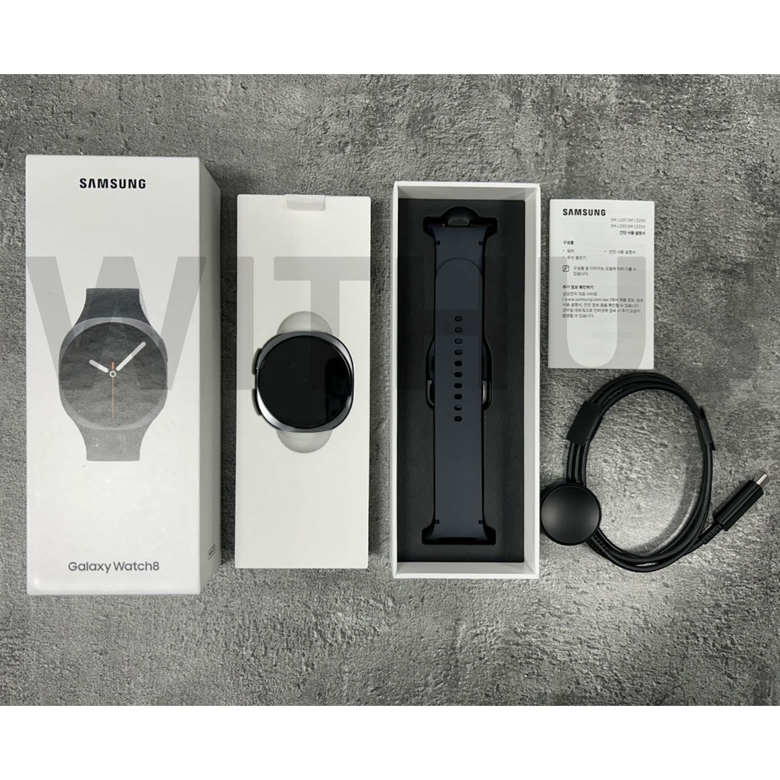 [CLEARANCE] SAMSUNG Galaxy Watch 8 44mm LTE Version SM-L335 _ Graphite Color