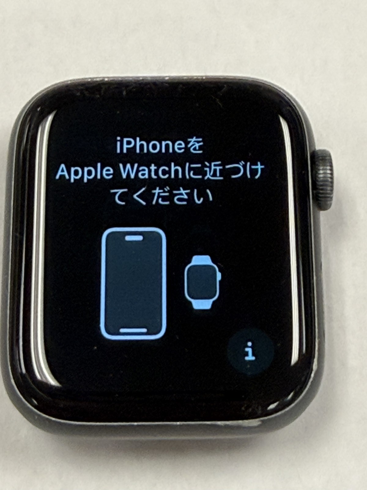 Apple Watch Series 5 44mm (GPS+Cellular) Space Gray + Blue Band Good LCD Shadow