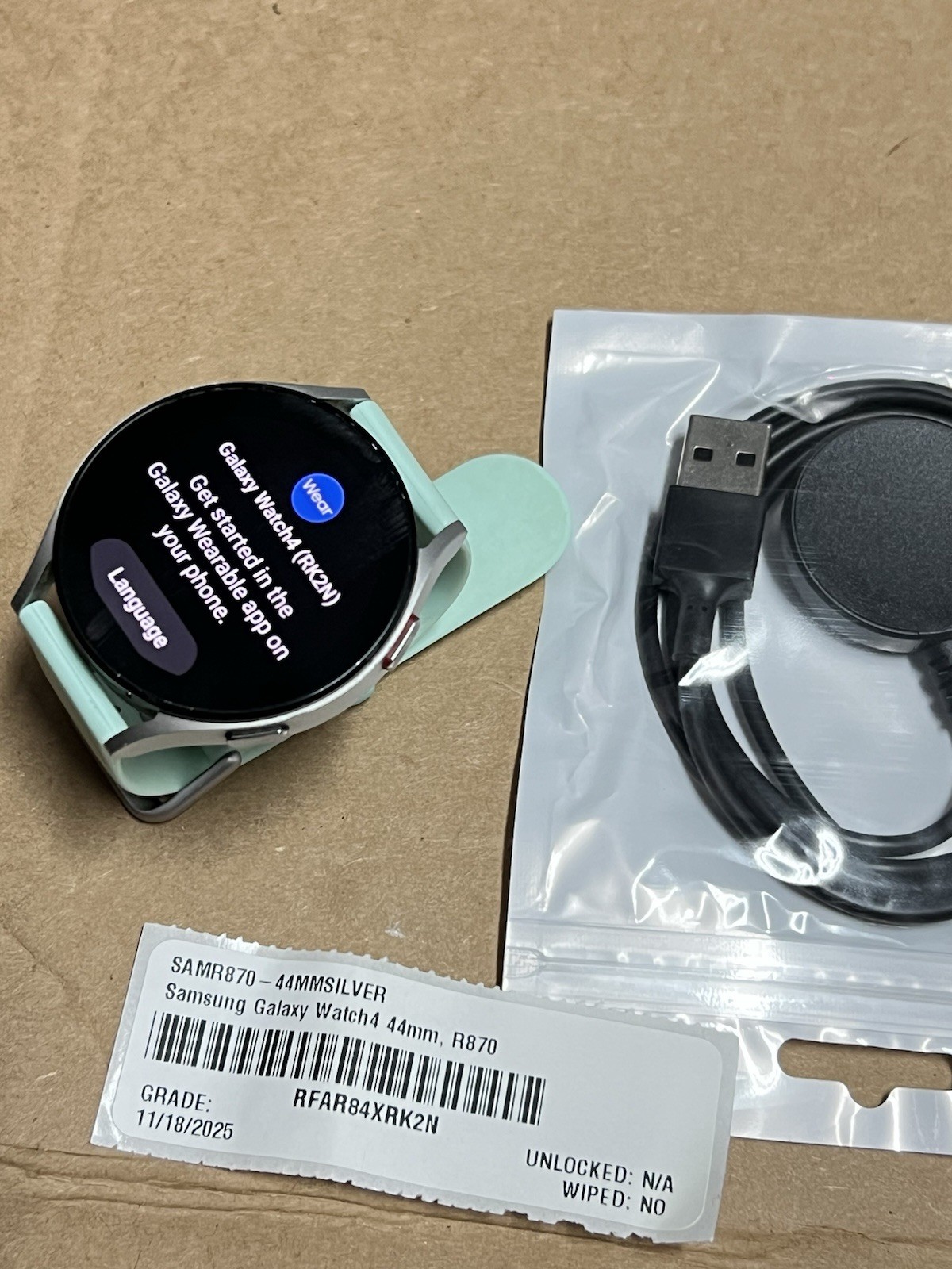 Samsung Galaxy Watch4 SM-R870 44mm Aluminum Case with Sport Band