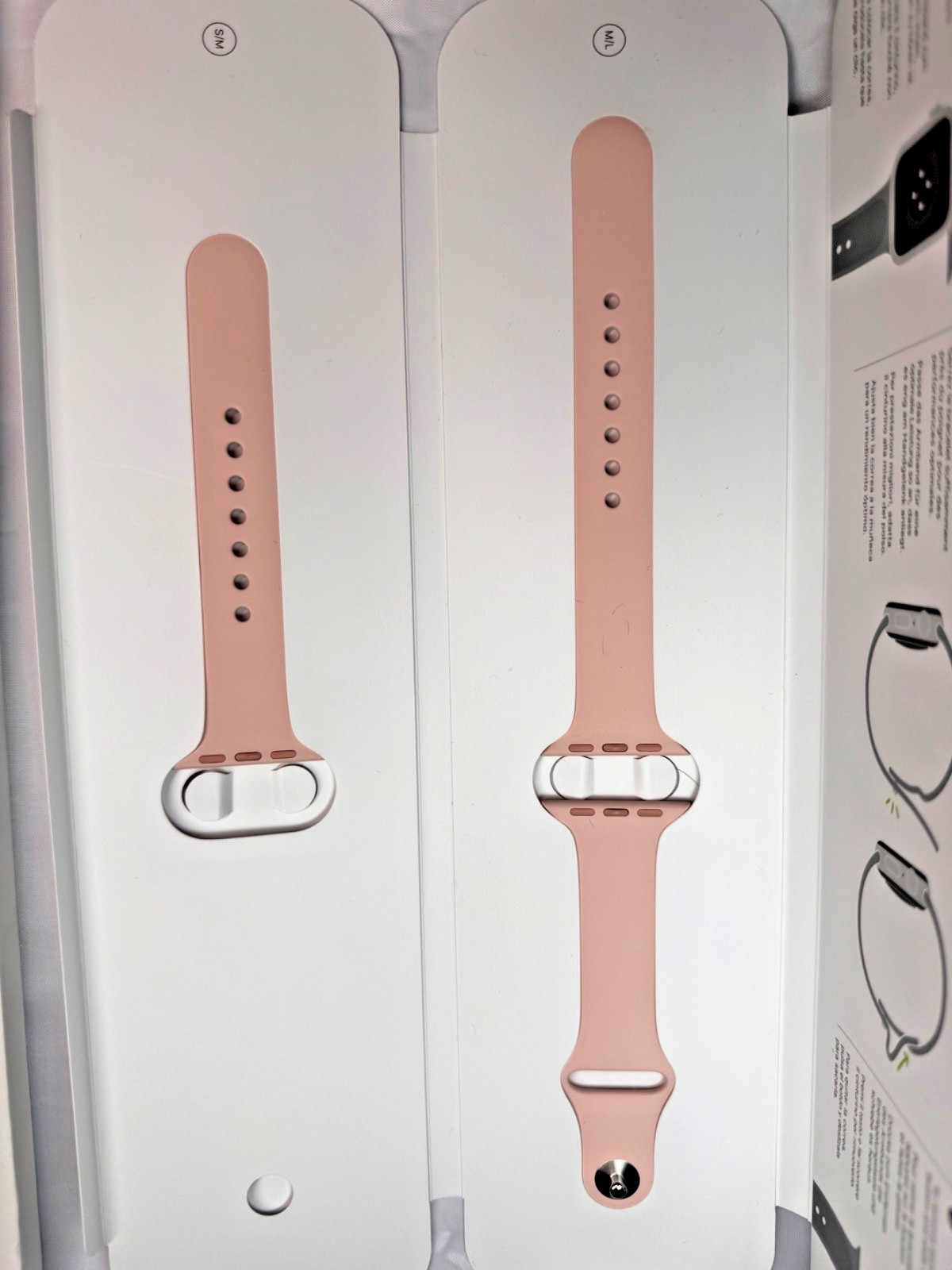 Apple Watch Series 5 40mm Gold Aluminum – Pink & Blue Bands