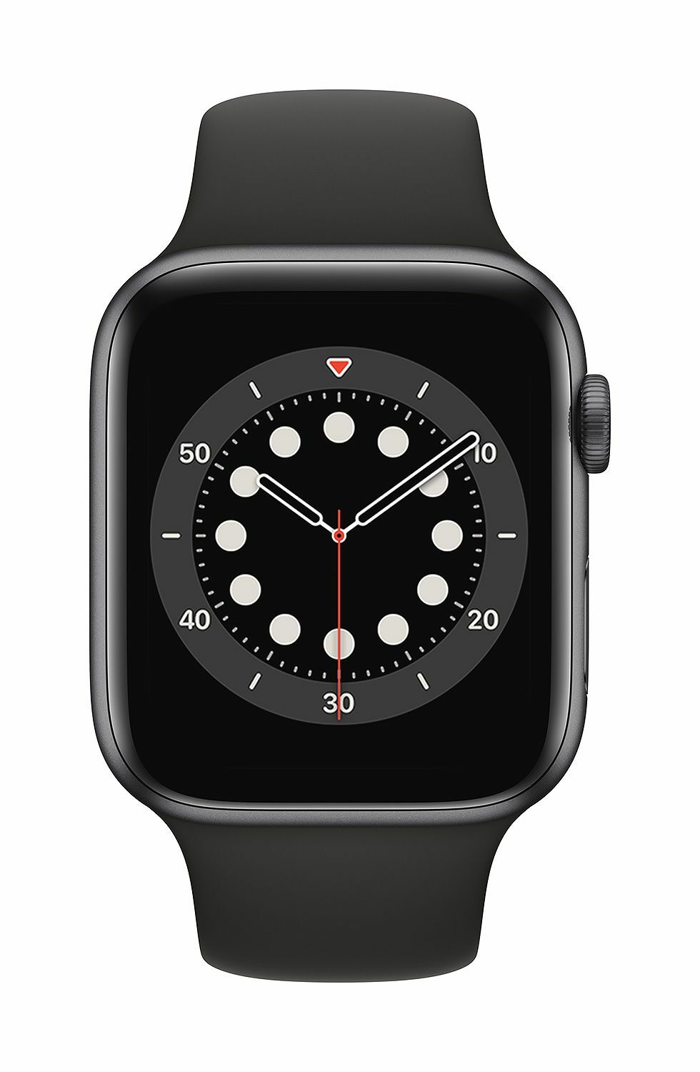 Apple Watch Series 6 40mm Space Gray Aluminum Black Sport GPS Cellular M02Q3LL/A