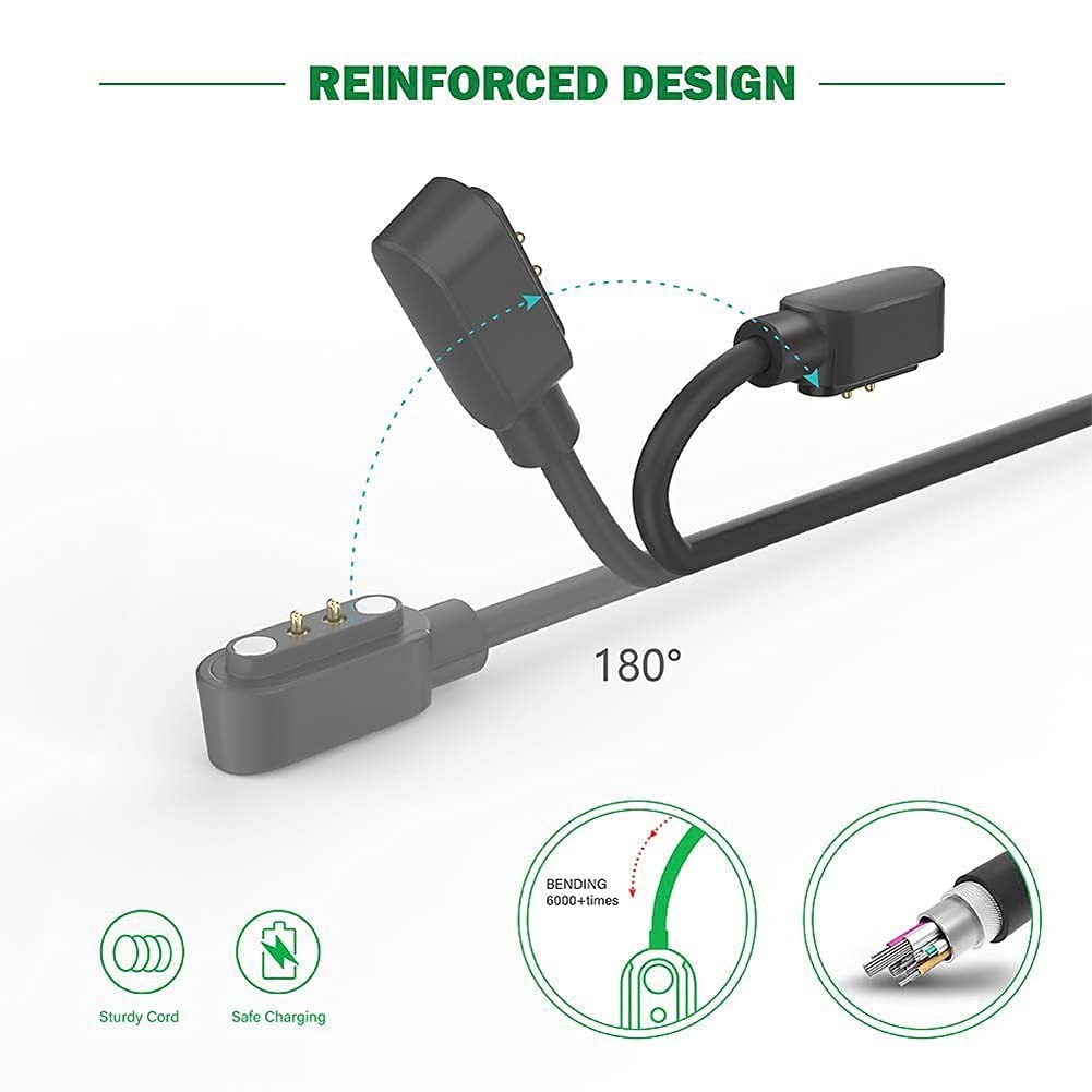 VeryFit ID208BT ID208 Plus ID207 Smart Watch Cable Chargers Replacement Cord