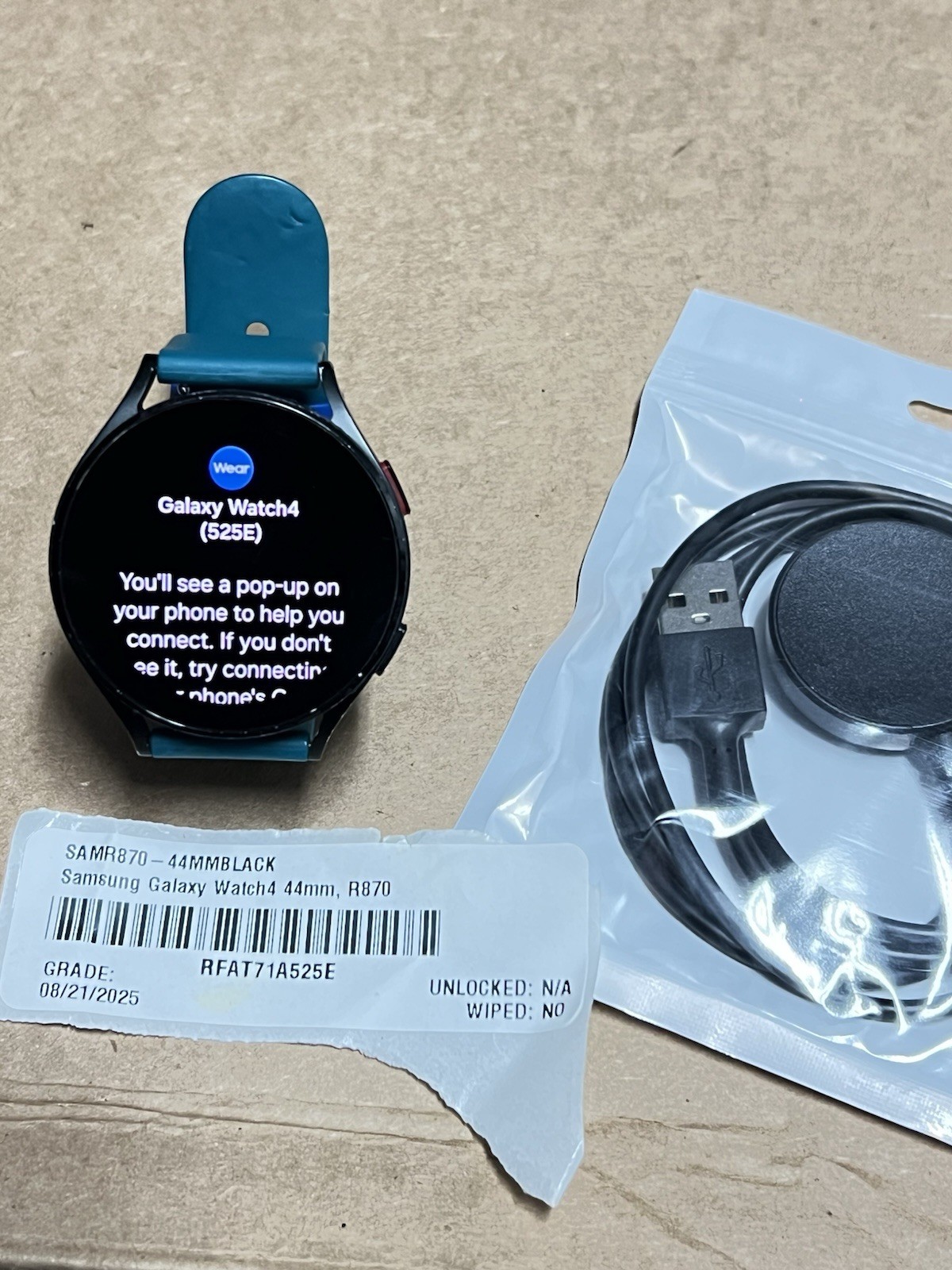 Samsung Galaxy Watch4 SM-R870 44mm Aluminum Case with Sport Band