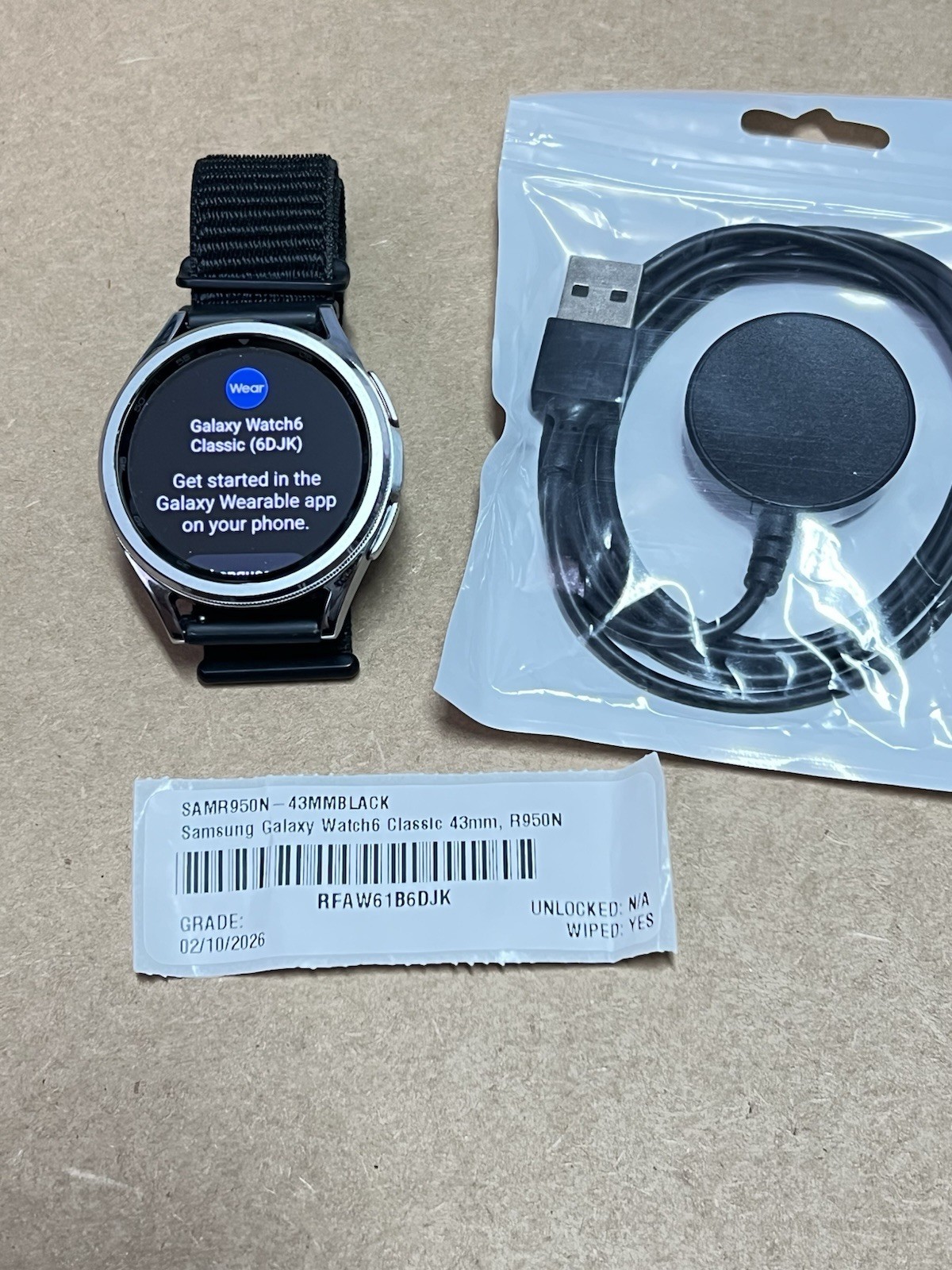 Samsung Galaxy Watch6 Classic 43mm Smartwatch – GPS-LTE (SM-R950N)