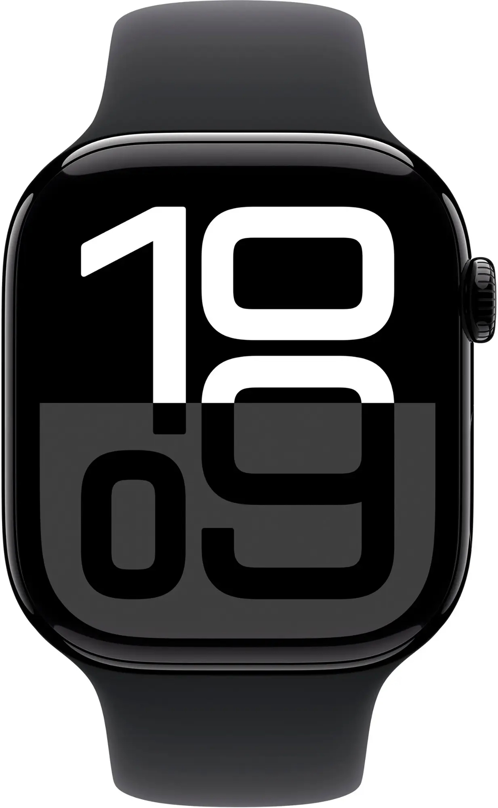 *Apple Watch Series 10 GPS + Cell 46mm Aluminum Black Sport Band M/L MWY43LW/A*