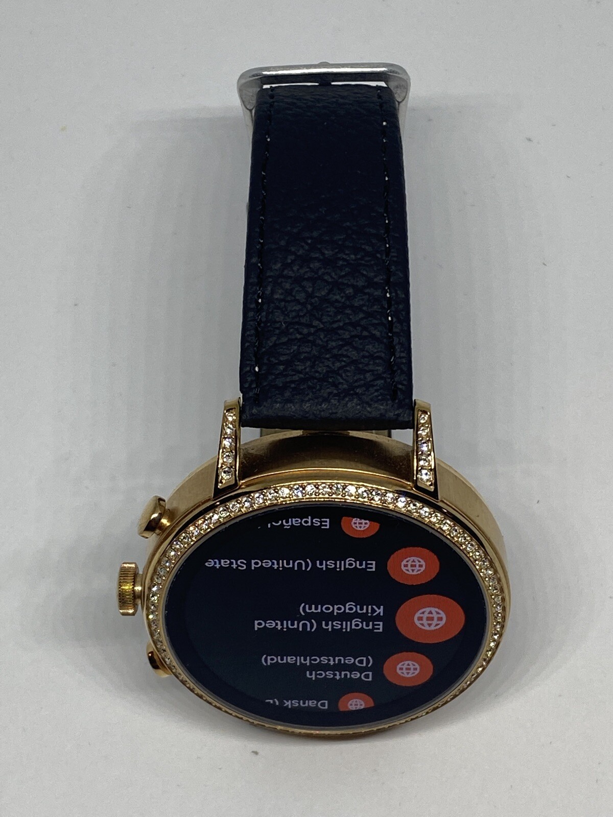 Fossil Gen 4 Authentic Digital Dial Smart Watch Custom Band FTW6011 AB411
