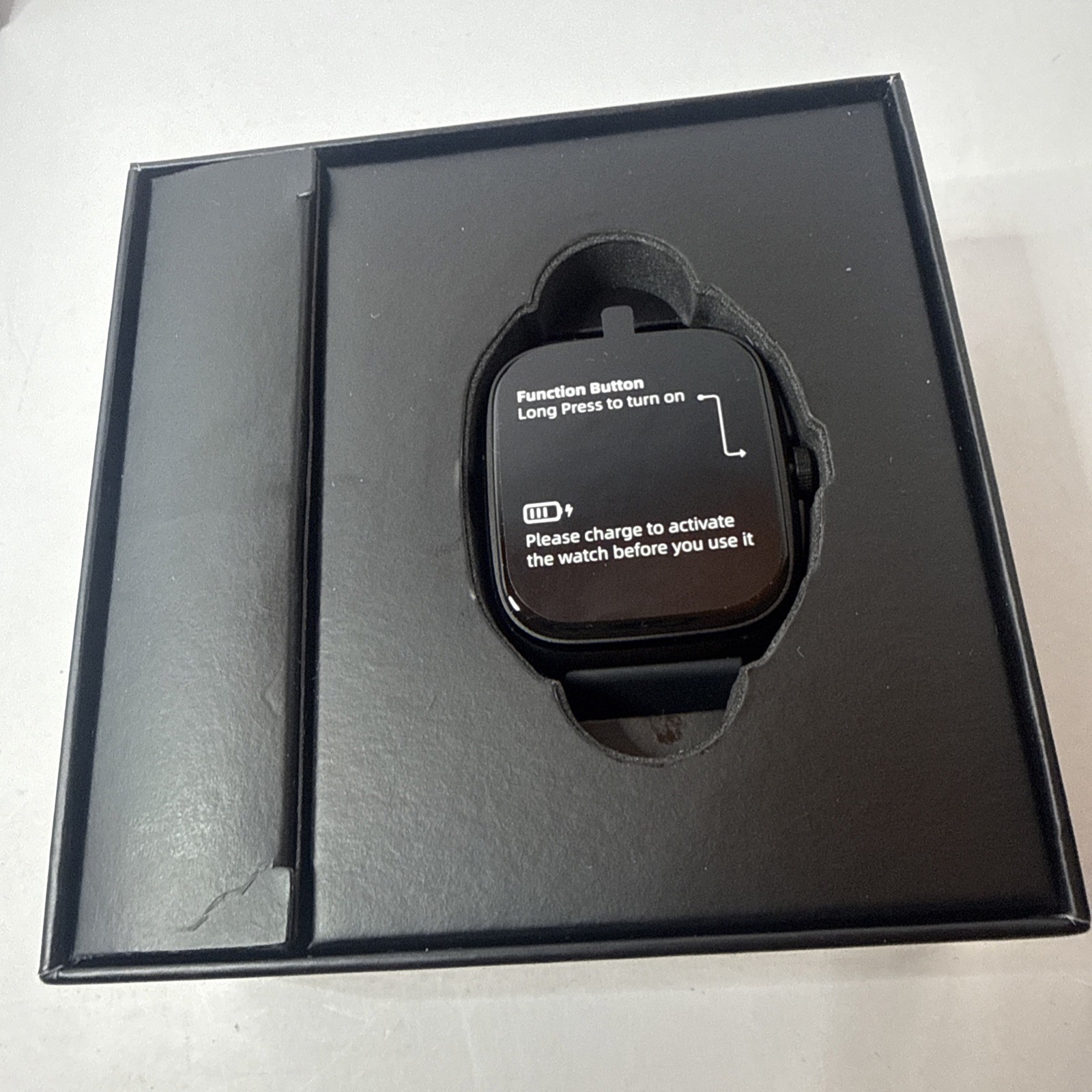 SOUYIE Smart Watch for Men and Women with SOS Emergency Alert, 1.85″ GTX 19