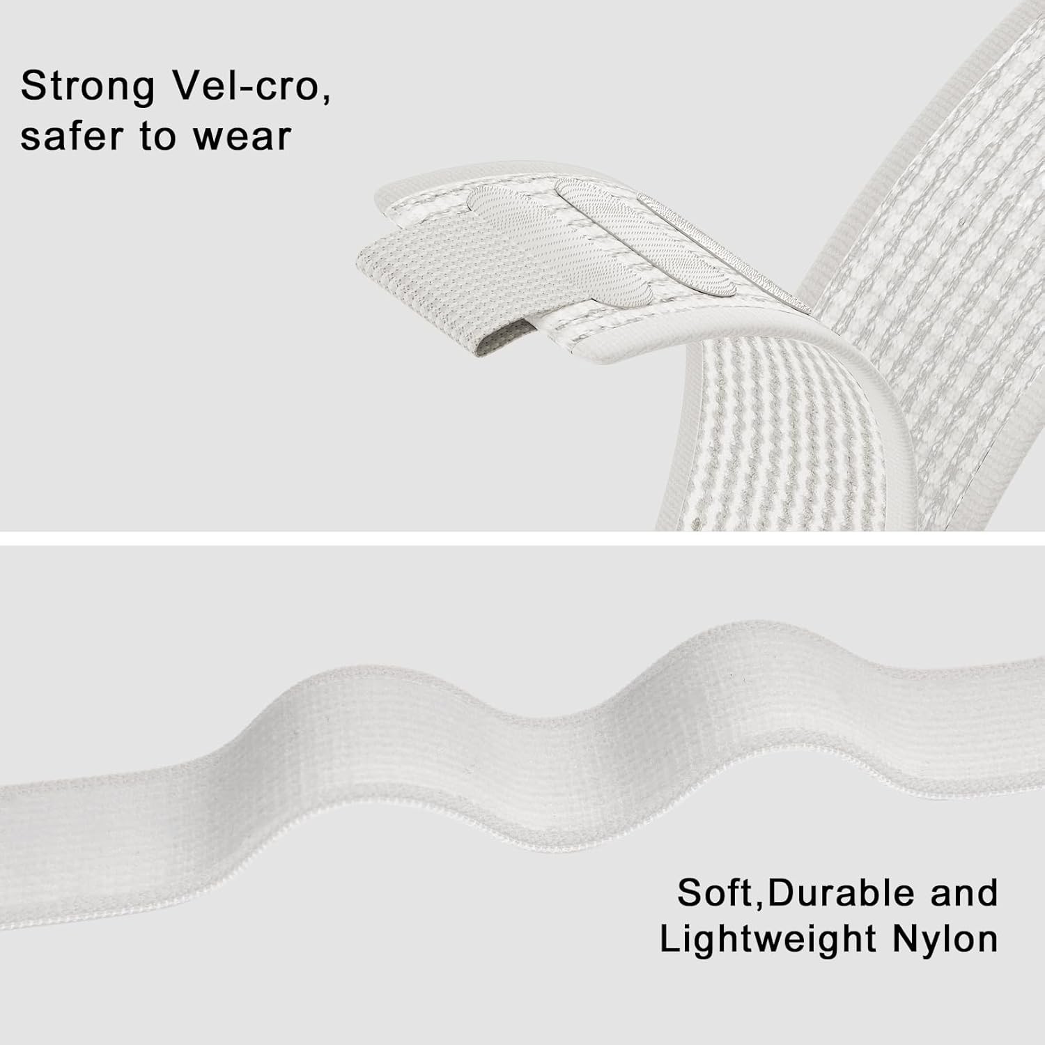 Nylon Strap Compatible with Garmin Venu 3S 41mm Soft Breathable Quick Release