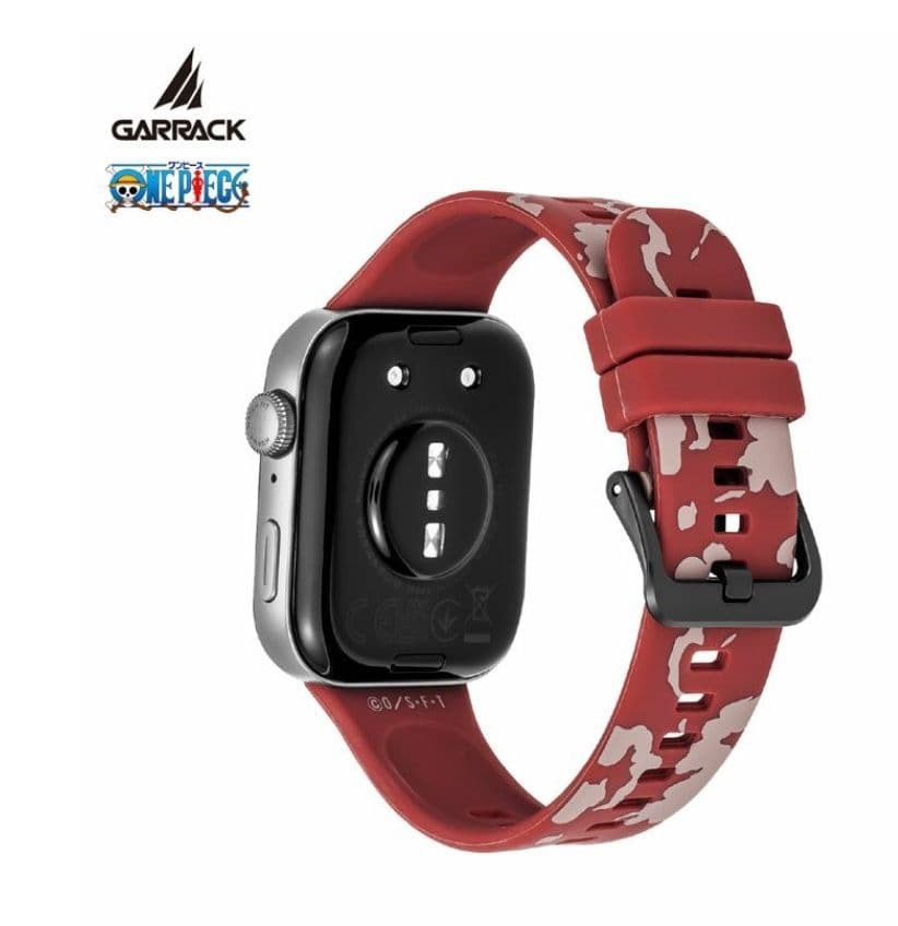 GARRACK One Piece Luffy Smartwatch HUC-OP-FT3-L Quartz GPS Silicone Strap New