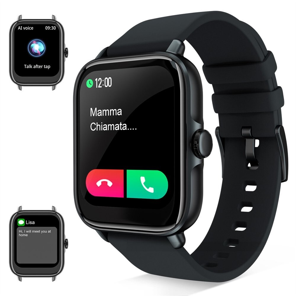 🔥🔥1.7 inch TFT HD&Flexible Touchscreen Fitness Smart Watch IP67 Waterproof🔥🔥