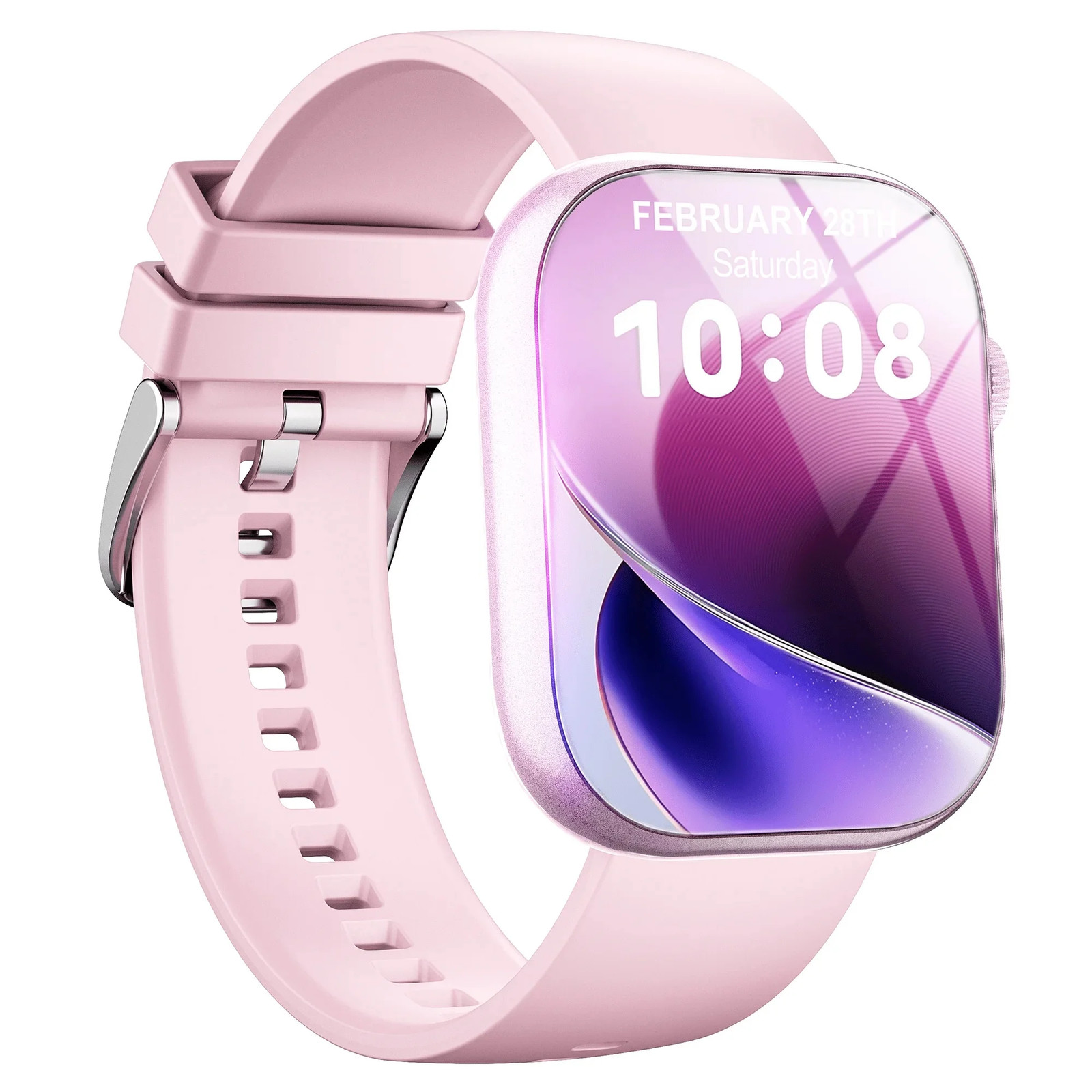STA Smart Watch, 2.01″ HD Color Screen with 3D Curved Glass, Bluetooth 5.3, 180+