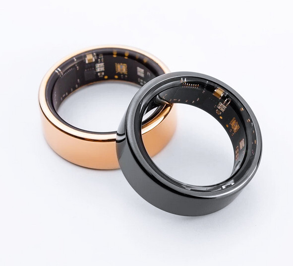 COLMI R2 Smart Ring, Health, Sleep, Fitness, Calorie & O2 Monitor – Titanium