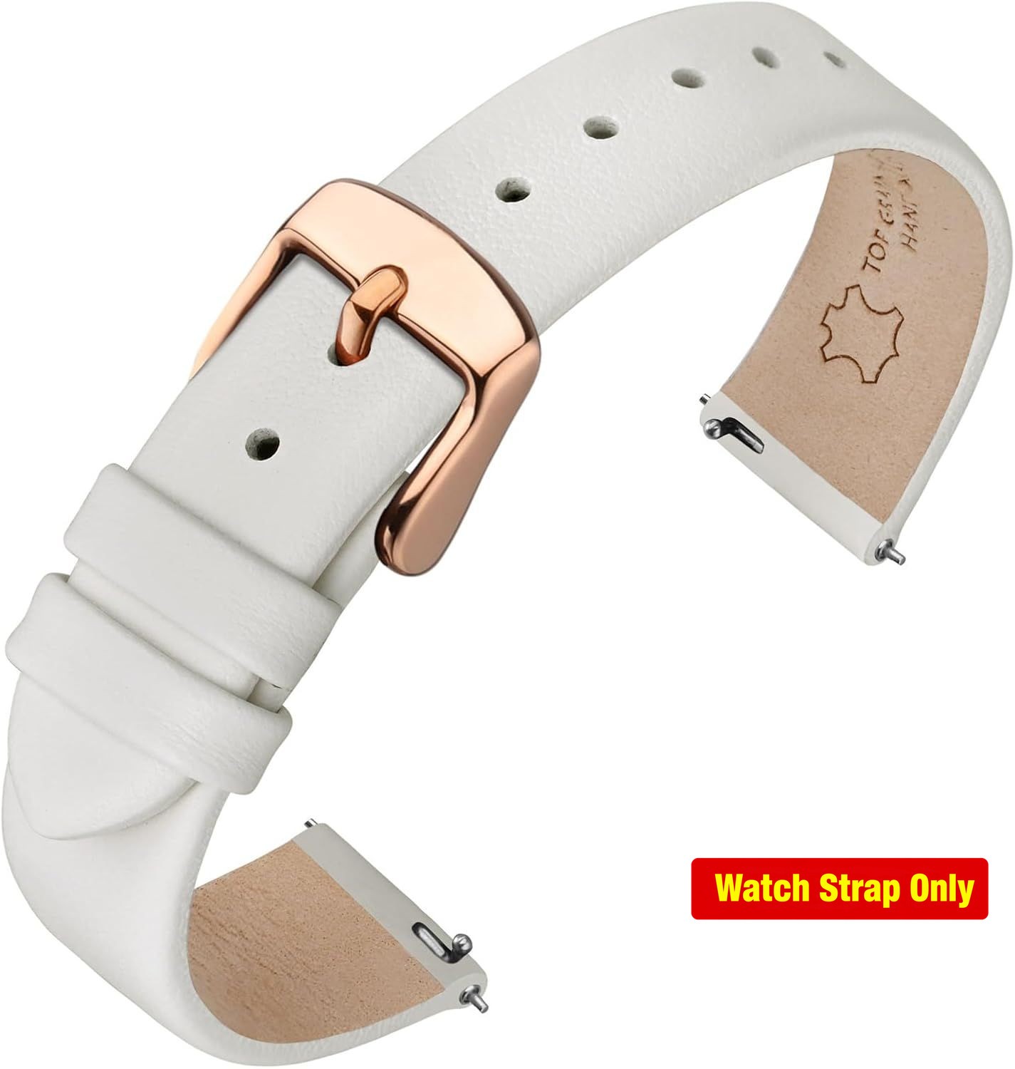 Strap Only For Apple Watch 12mm 13mm 14mm 16mm 18mm 20mm 22mm Top Grain Leather