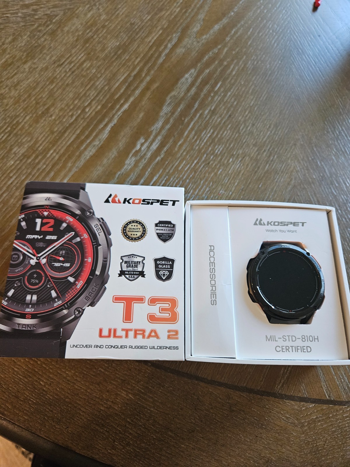 kospet tank t3 ultra 2 smartwatch