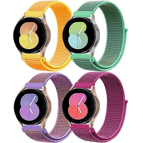 Nylon Strap/Band Compatible with Samsung Galaxy Watch 7 40mm Men Sport Loop