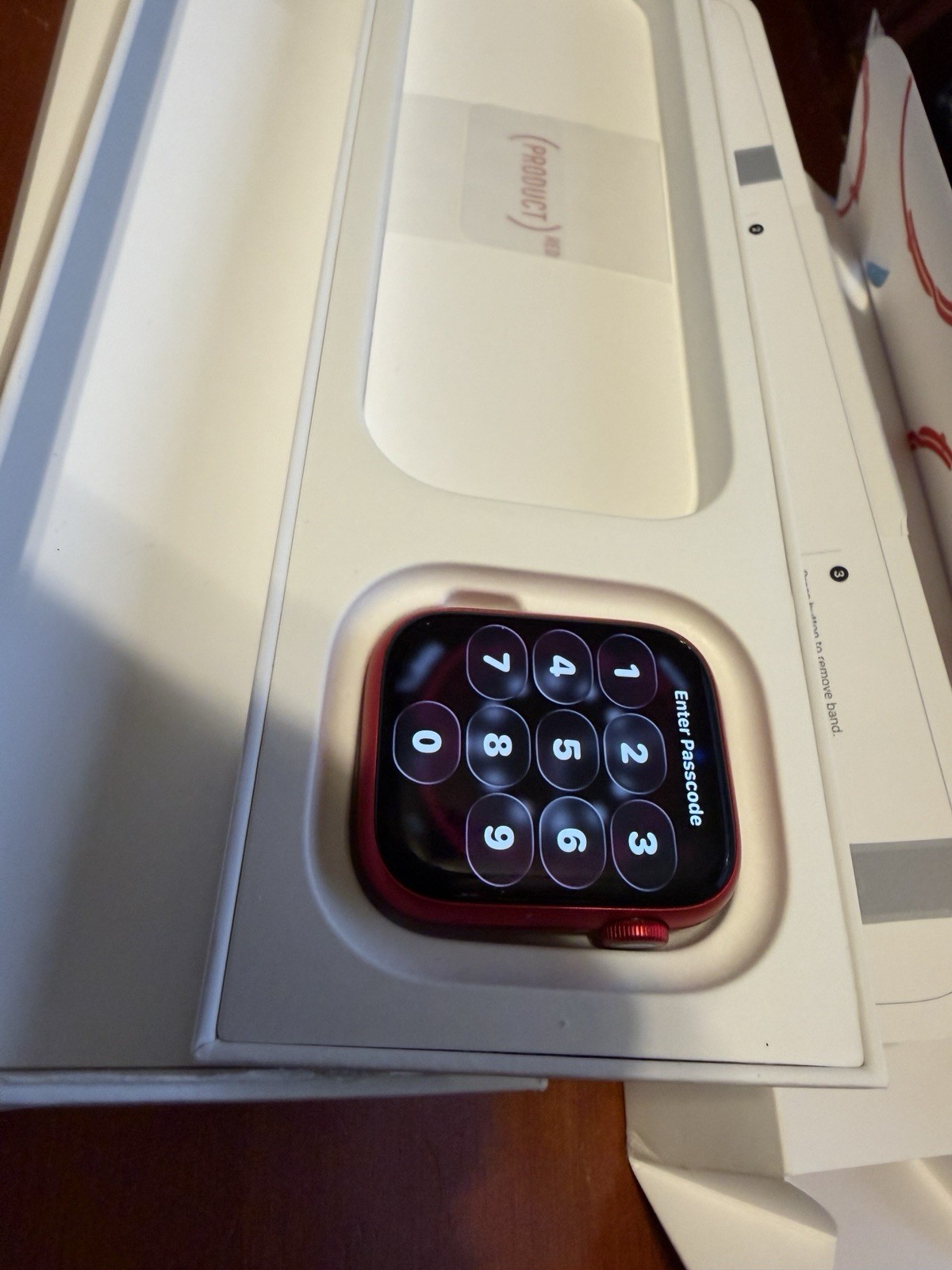 Apple Watch Series 9 45 mm Product Red MRXK3LL/A GPS Bundle Extras