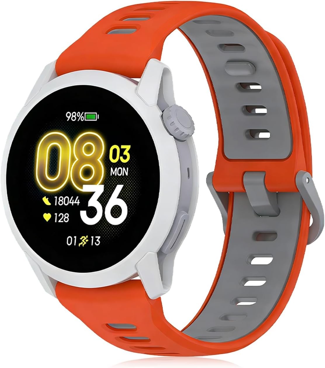 Silicone Bands for COROS PACE 3/4, APEX PRO/2 46mm, Replacement Smartwatch Strap