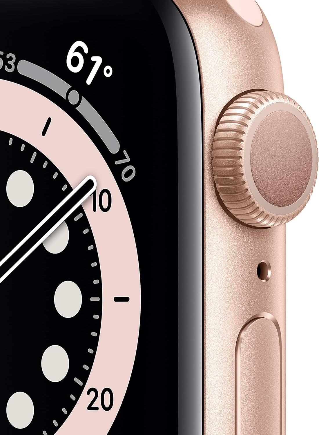 Apple Watch Series 6 Aluminum 44mm A2292 (GPS Only, No Cellular) Gold (Good)
