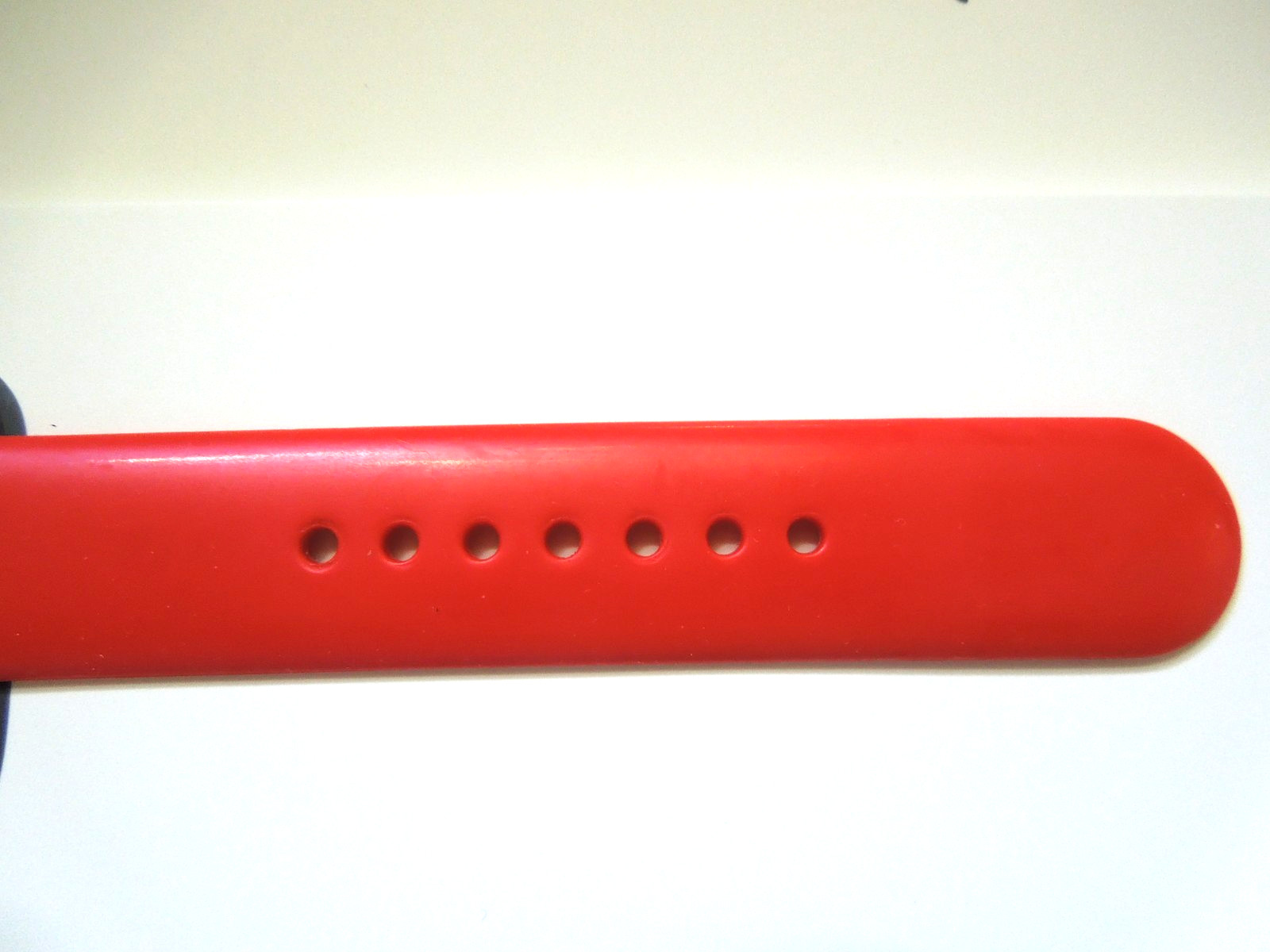 Apple Watch Series 7 45mm Black Aluminum Case with Red Sport Band (GPS)