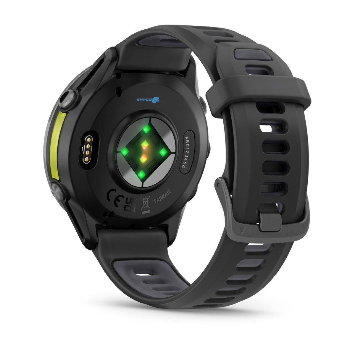 Simpletek SIMPLETEK Running Smartwatch Carbon Gray DLC Titanium 47 mm
