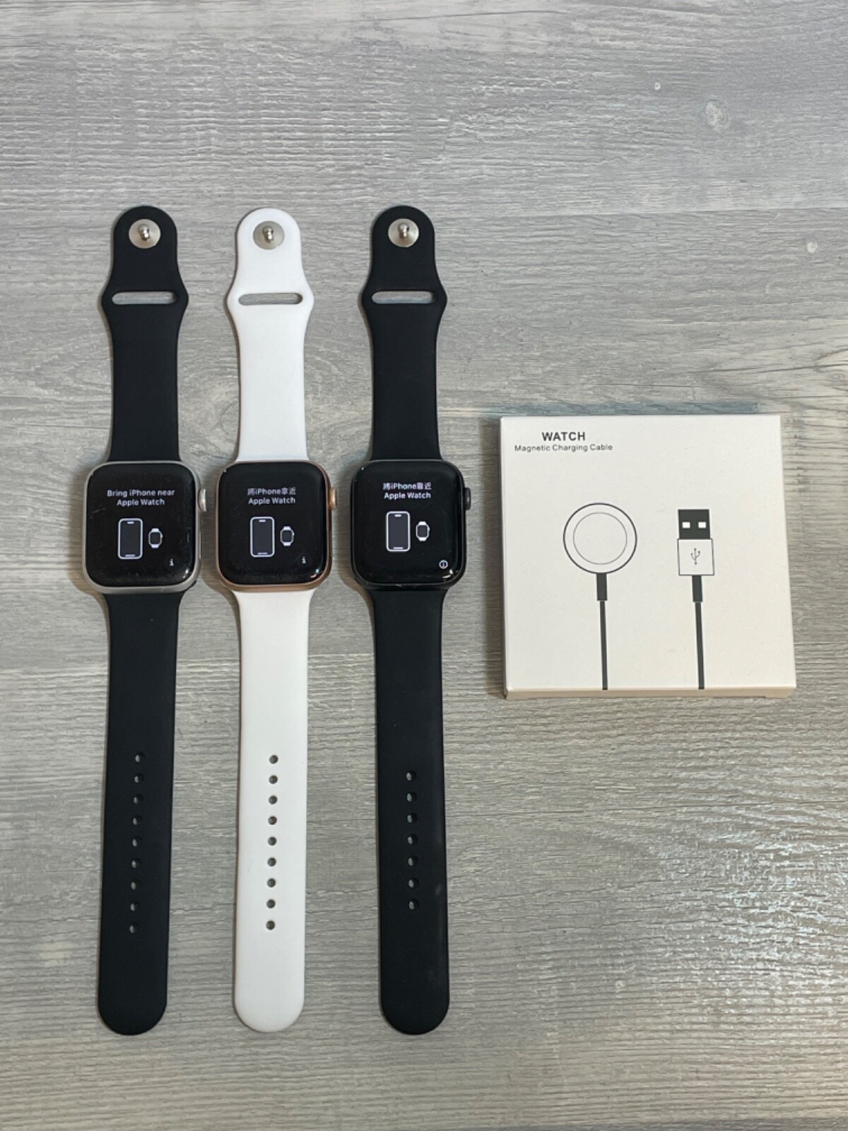 Apple Watch SE 44mm GPS + WiFi + Cellular Rose Gold Gray Silver – Fair