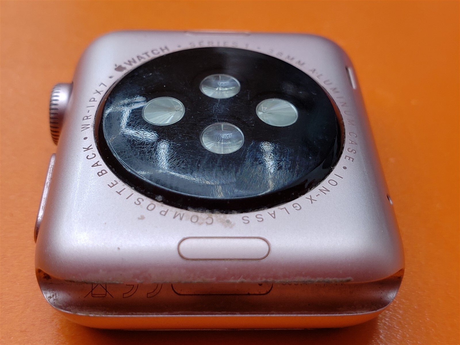 ⭐️⭐️⭐️⭐️⭐️ **AS IS** Apple Watch Series 1 A1802 Rose Gold Watch ONLY – READ