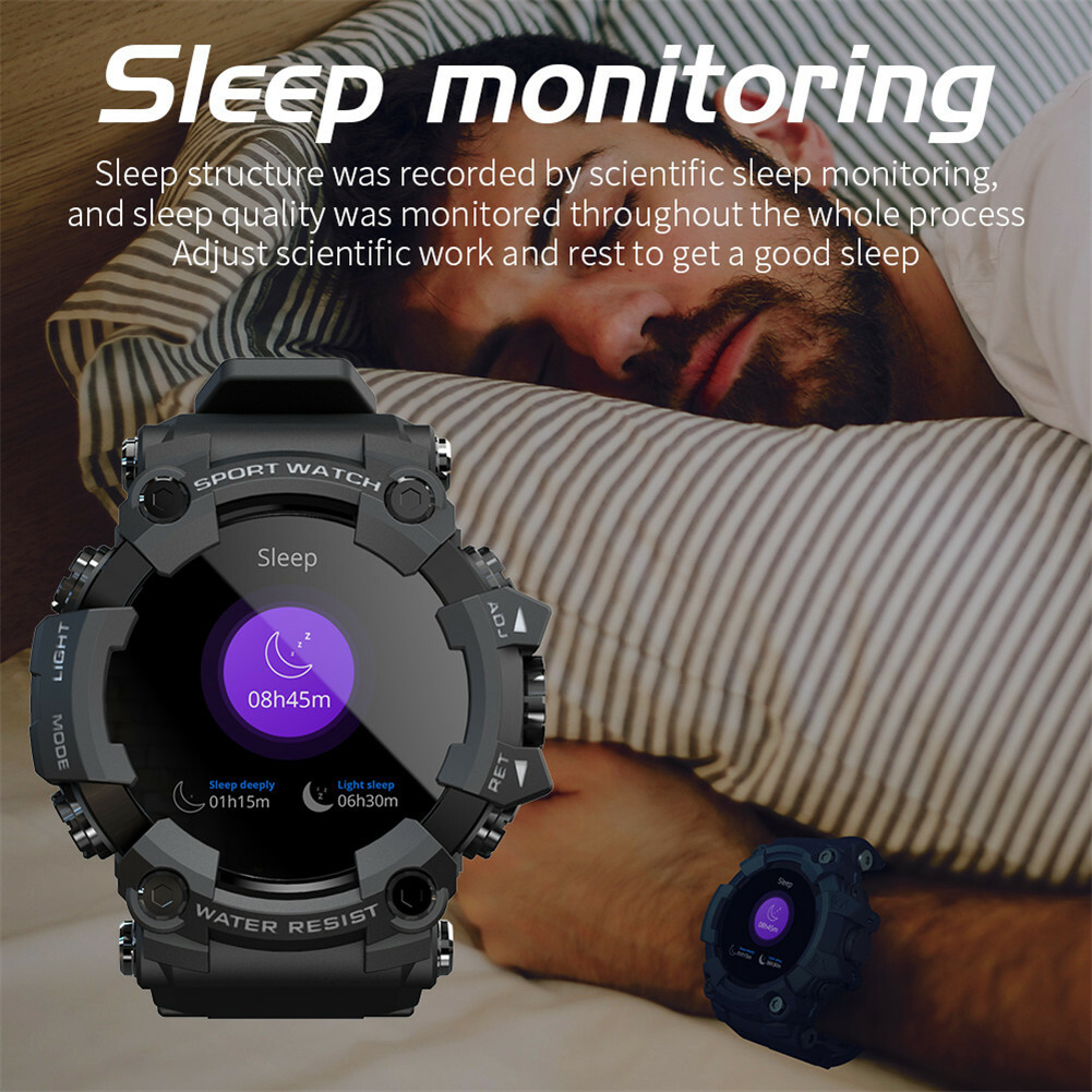 Smart Watch Touch Screen Fitness Activity Tracker Call Message Notification