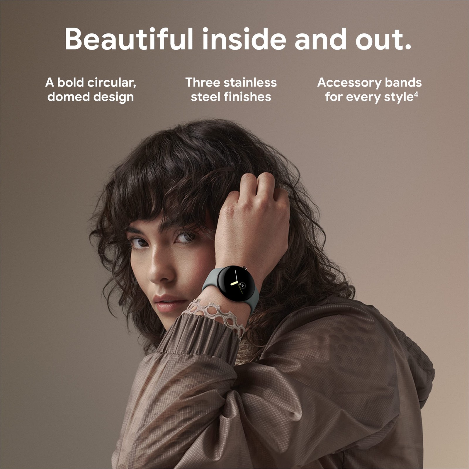 Google Pixel Watch Gen1 Black- Android Smartwatch with Fitbit