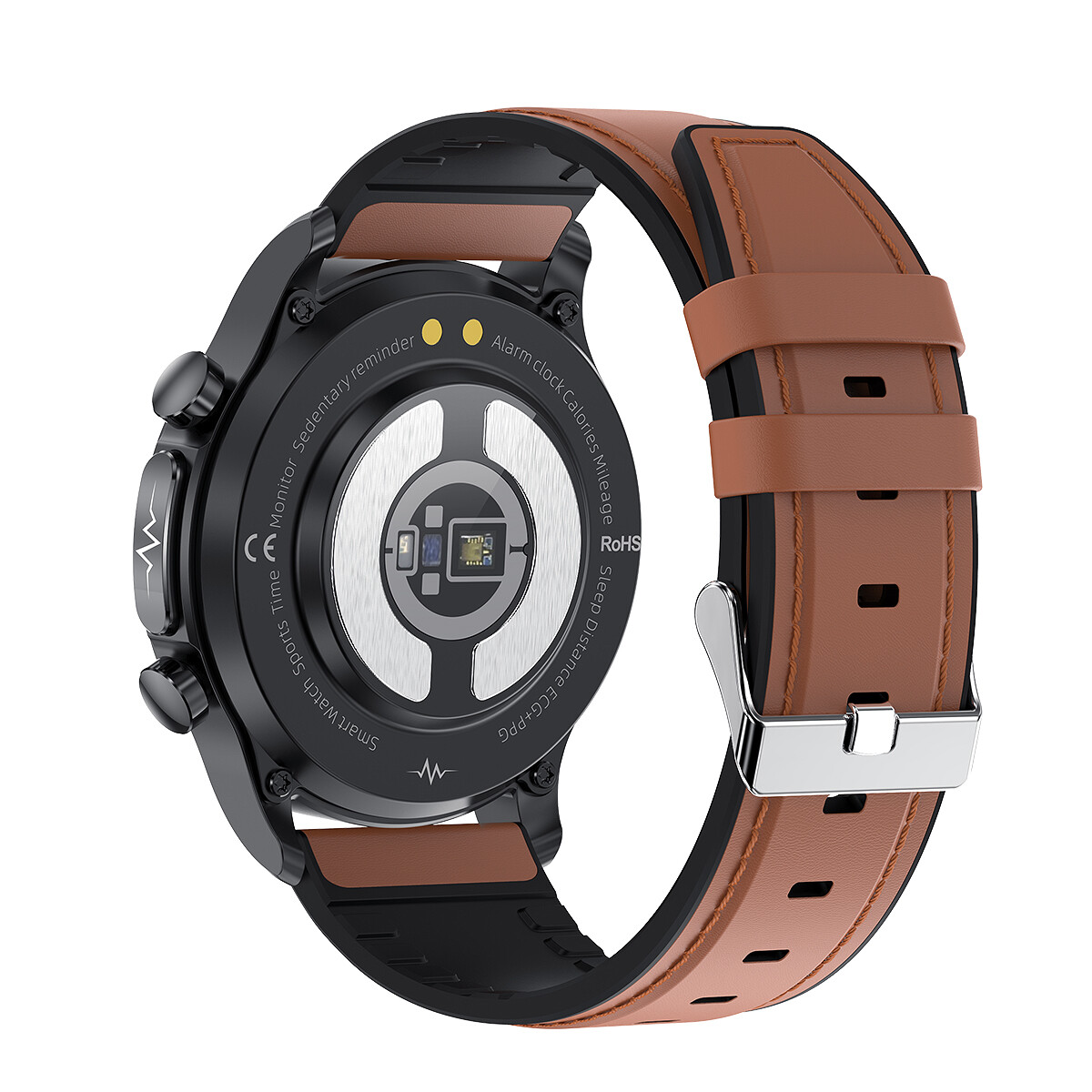 Medicoswatch E400 ECG Body Temperature Measuring Smartwatch