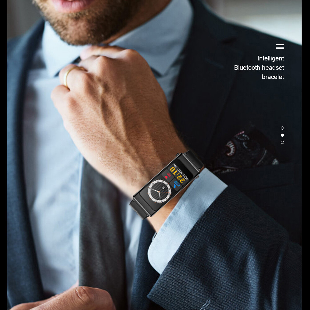 2 in 1 Smart Watch With Earbuds Health Fitness Smartwatches Bluetooth Headsets