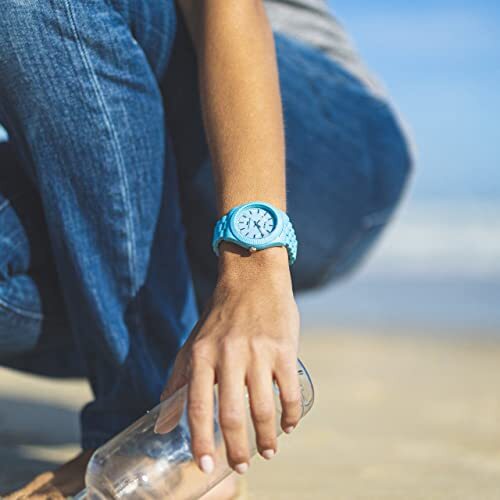 Timex Water Berry Ocean 37mm TW2V33200 Unisex Quartz Blue