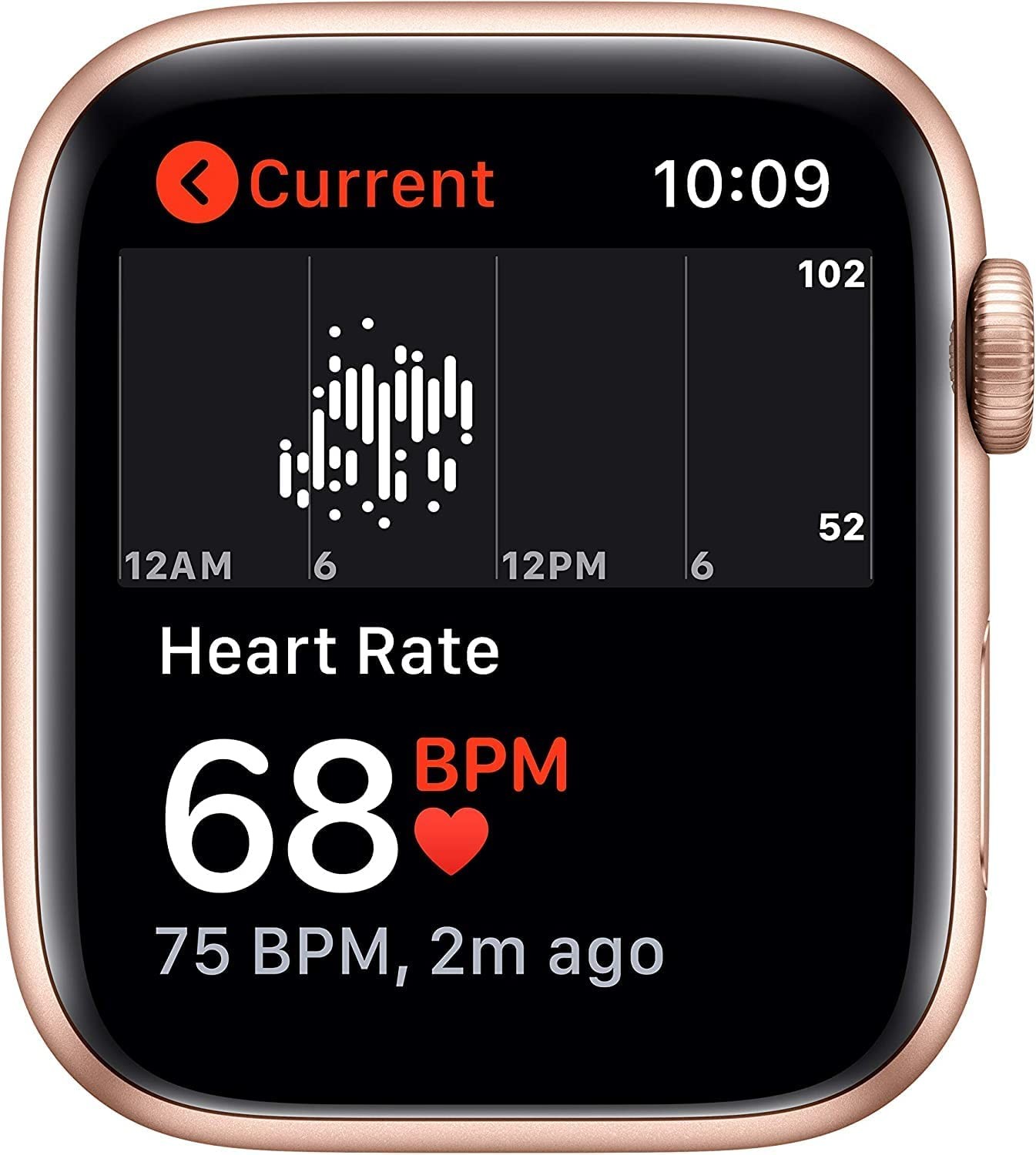 Apple Watch SE (GPS, 40mm) – Gold Aluminum Case with Starlight Sport Band