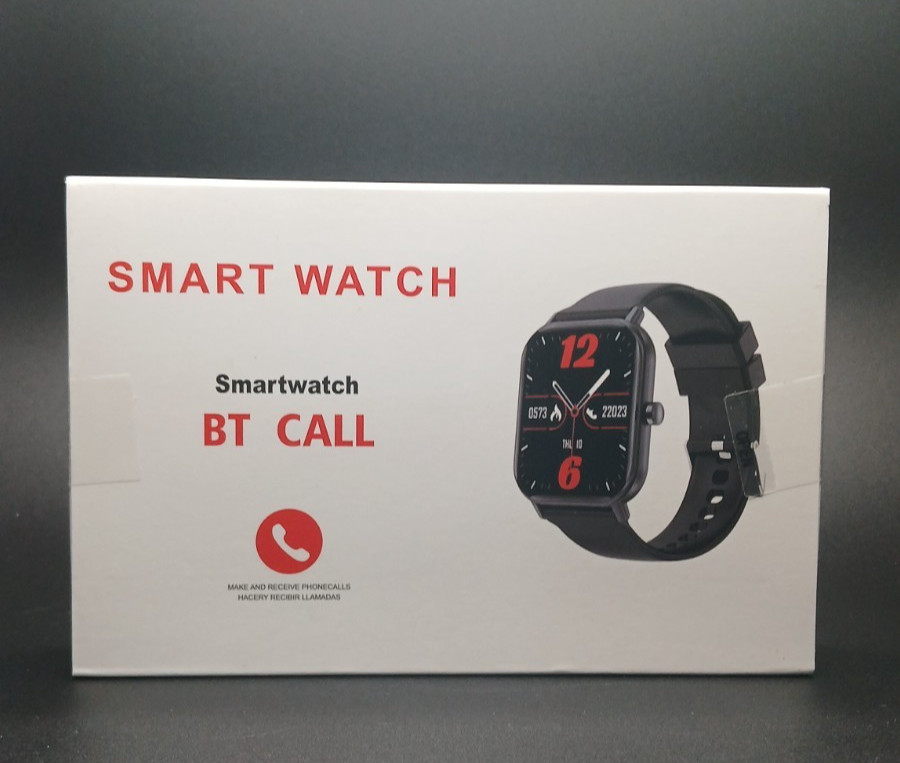 Mingwear 1.85-inch Women’s Pink Smartwatch with Fitness tracker New in Box