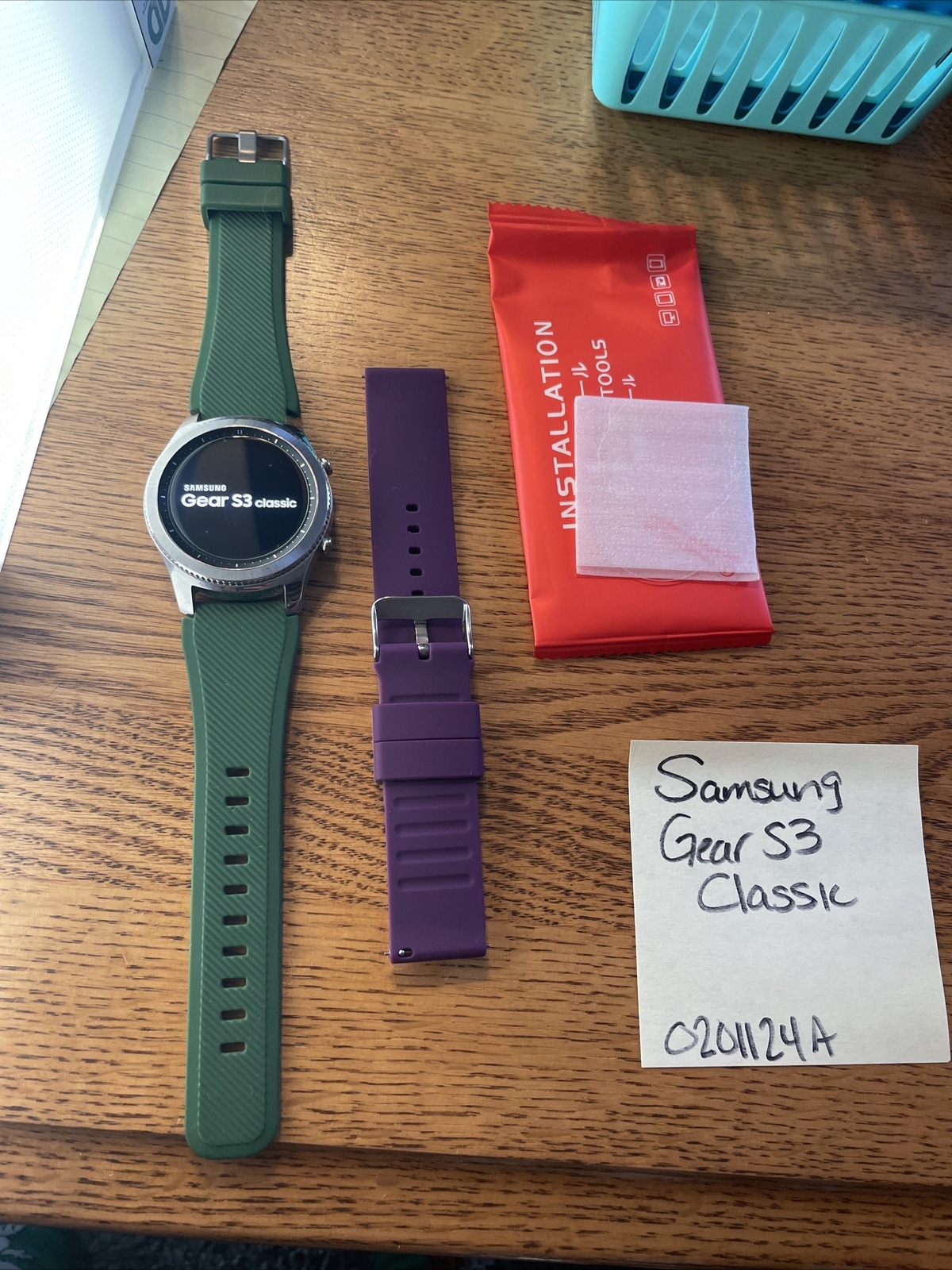 Samsung – Gear S3 Classic Bluetooth Smartwatch 46mm Stainless Steel – Silver