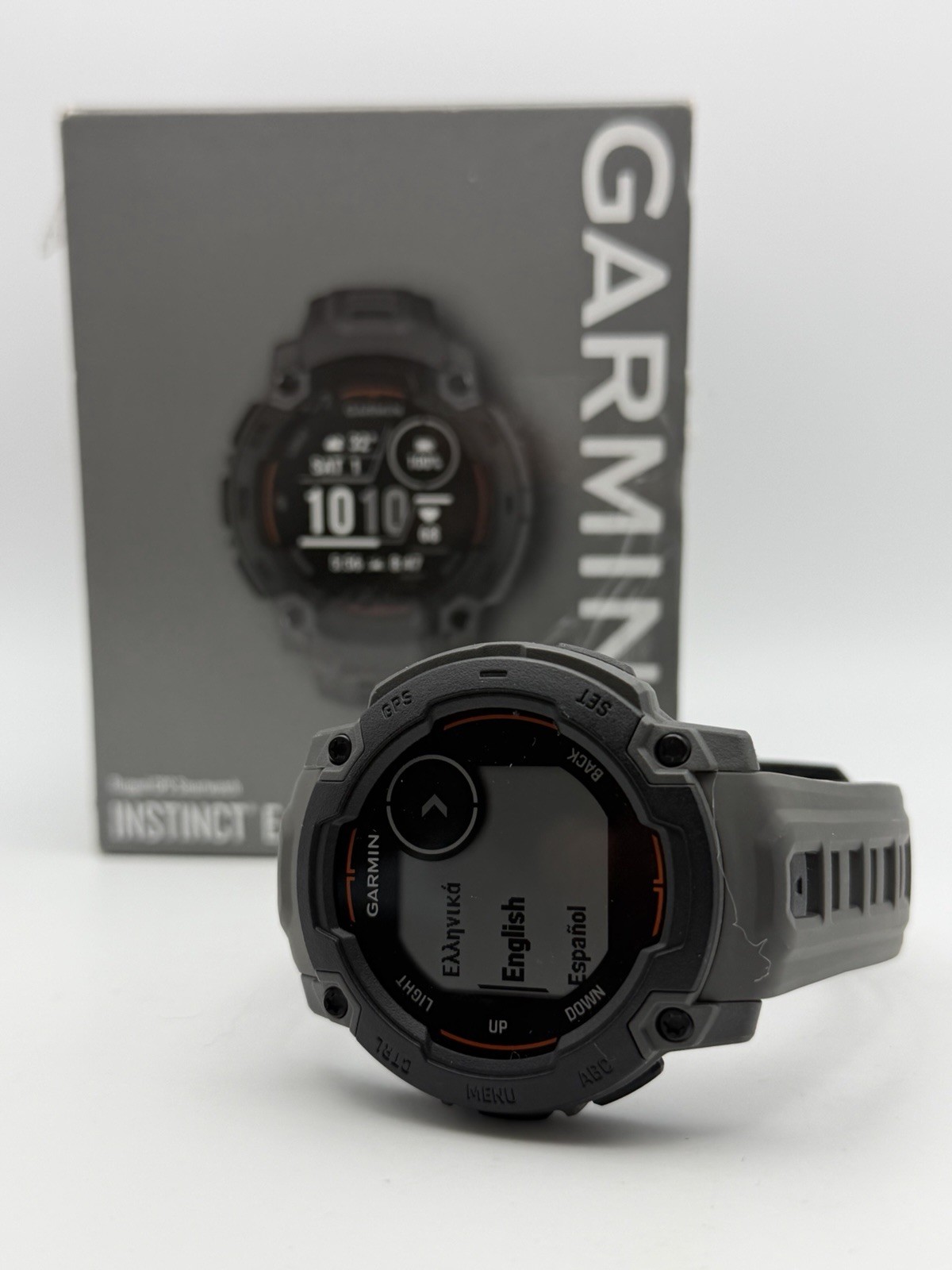Garmin Instinct E 45mm GPS Smartwatch, Rugged Fiber-Reinforced Polymer Case,
