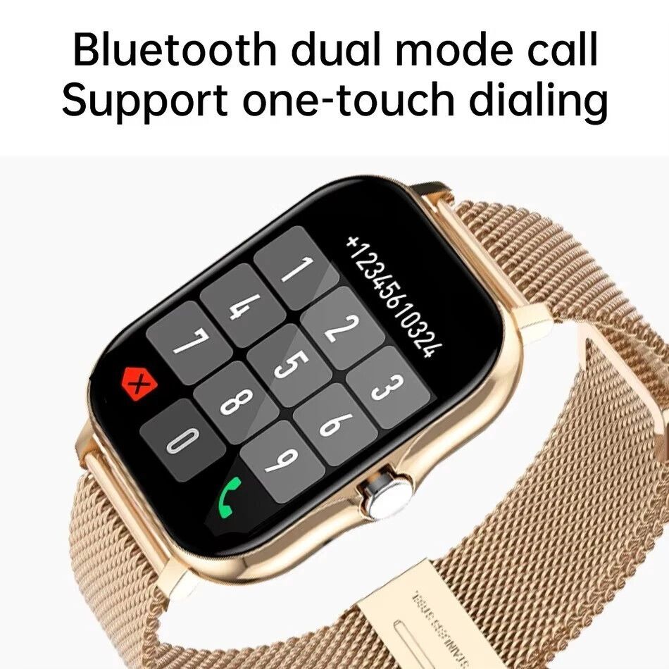 1.83″ Smart Watch For Men & Women Heart Rate Blood Monitor for Android & iPhone