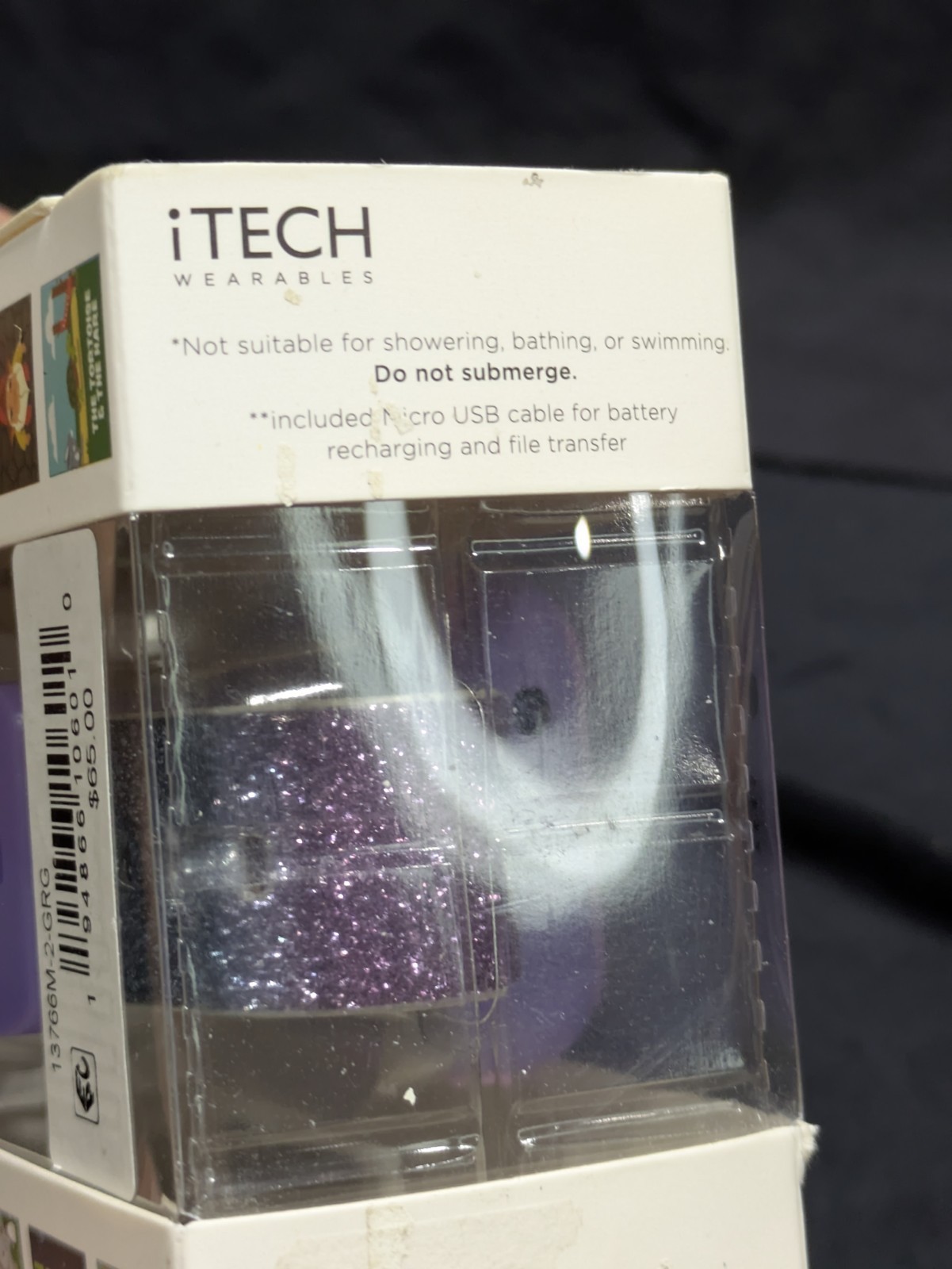 NEW – iTECH Jr. Kids Touch Screen Smartwatch – Purple Galaxy band