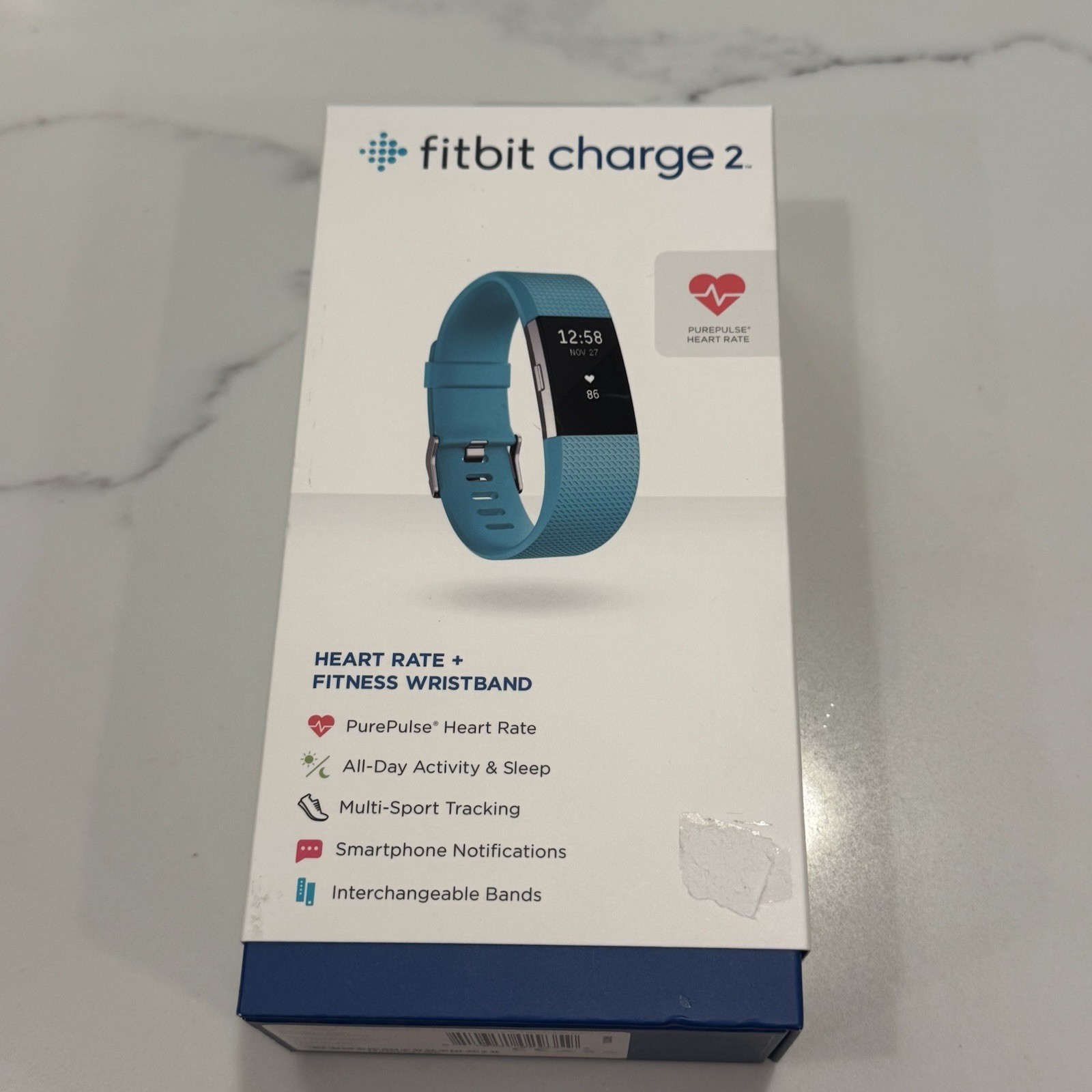 NEW Fitbit Charge 2 Heart Rate Monitor Fitness Tracker Multicolor (S + L)