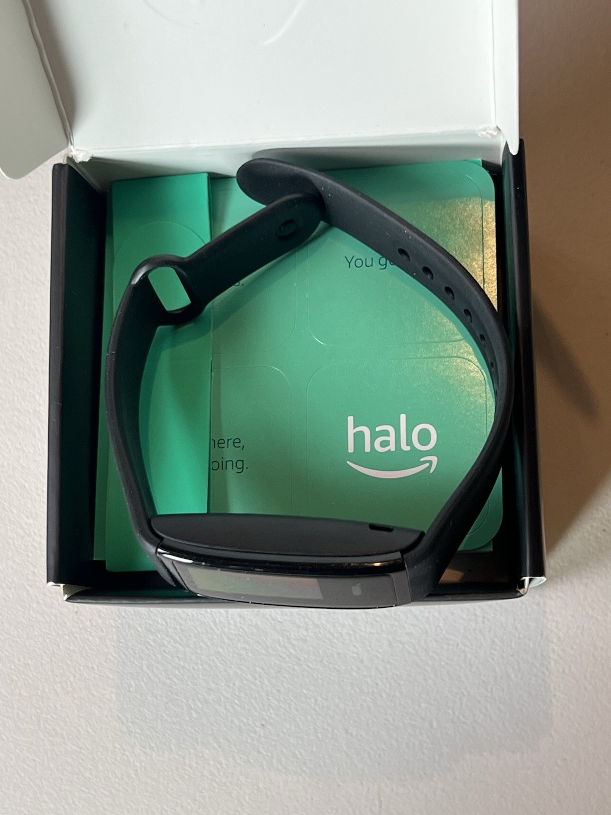 Amazon Halo View Fitness Tracker Watch, Active – Black – Untested *READ*