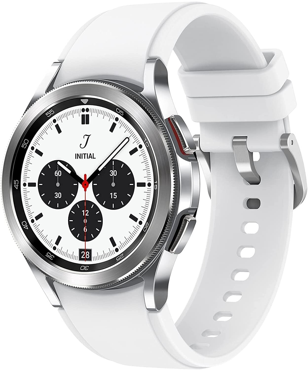 Samsung Galaxy Watch4 Classic 42mm Cellular (R885U) Silver – FAST FREE SHIPPING!