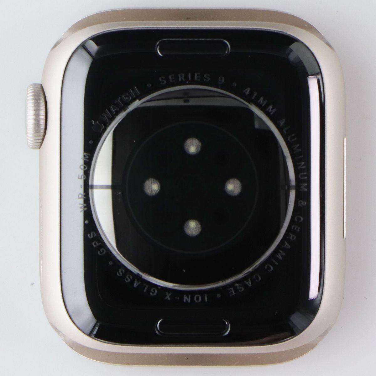 Repair Part OEM Apple Watch 9 (41mm) WiFi Frame with Backglass – Starlight