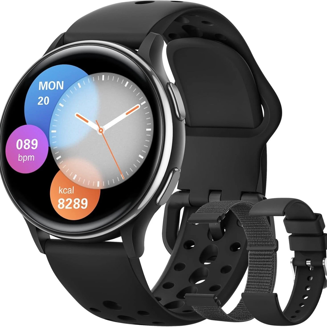Smart Watch For Men/Women, Waterproof Smartwatch Bluetooth iPhone Samsung