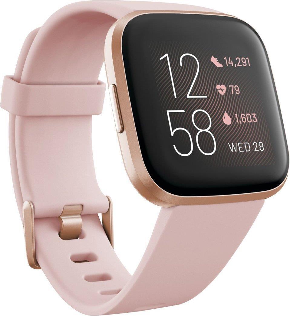 Fitbit Versa 2 Wristband Activity Tracker Rose Copper (FB507RGPK) – Very Good